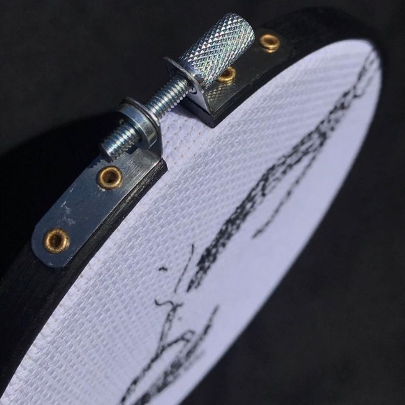 Skeleton Embroidery Hoop - Picture 4 of 5